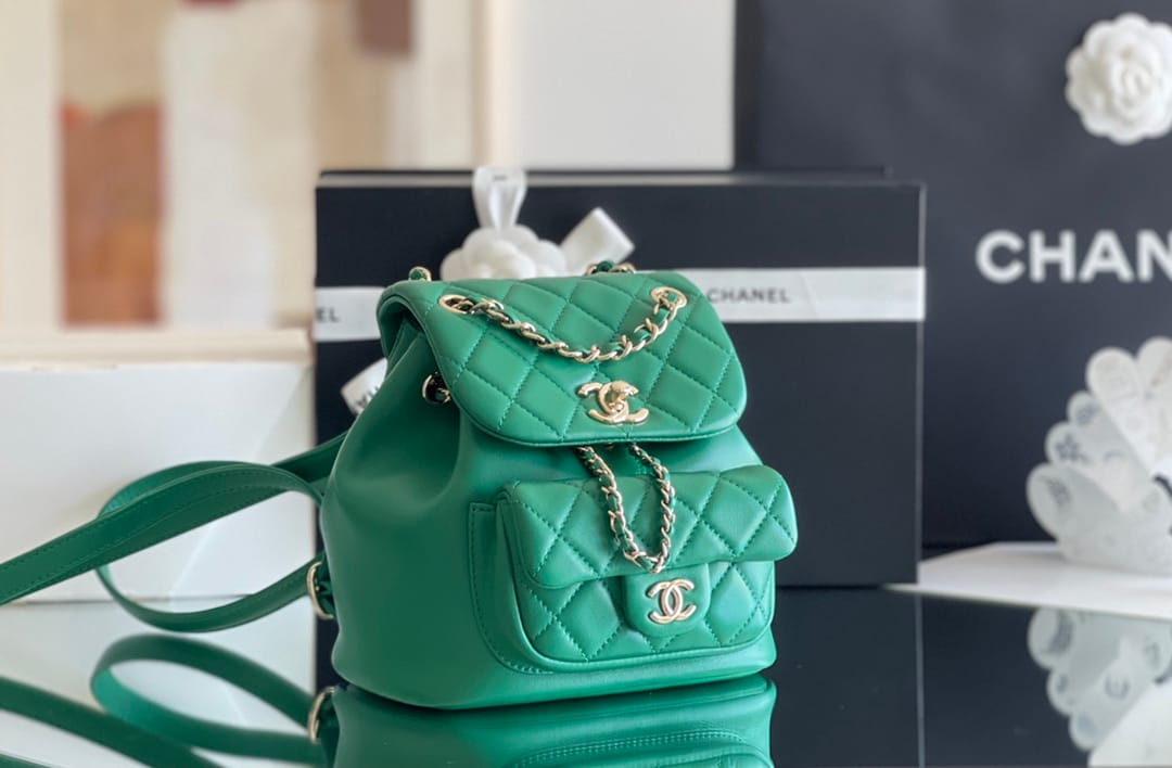 Chanel Duma 18× 18×11cm white-5524