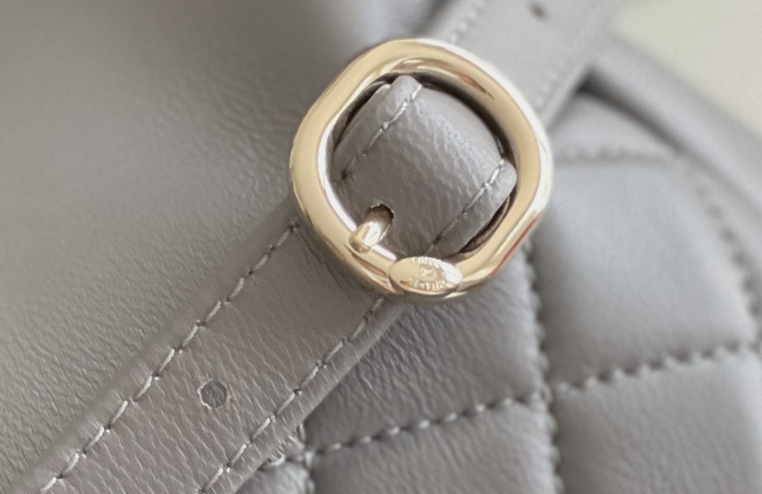 Chanel Duma 18× 18×11cm Grey Chanel Duma 18× 18×11cm Grey