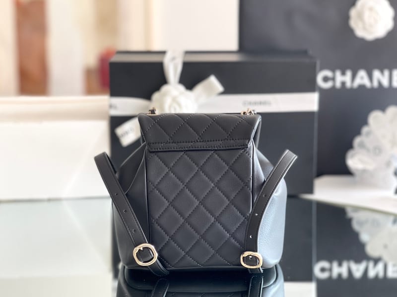 Chanel Duma 25× 22×18cm black-4847