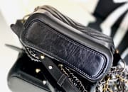 Chanel Gabrielle Hobo Bag 15× 20 × 8 cm V纹BLACK