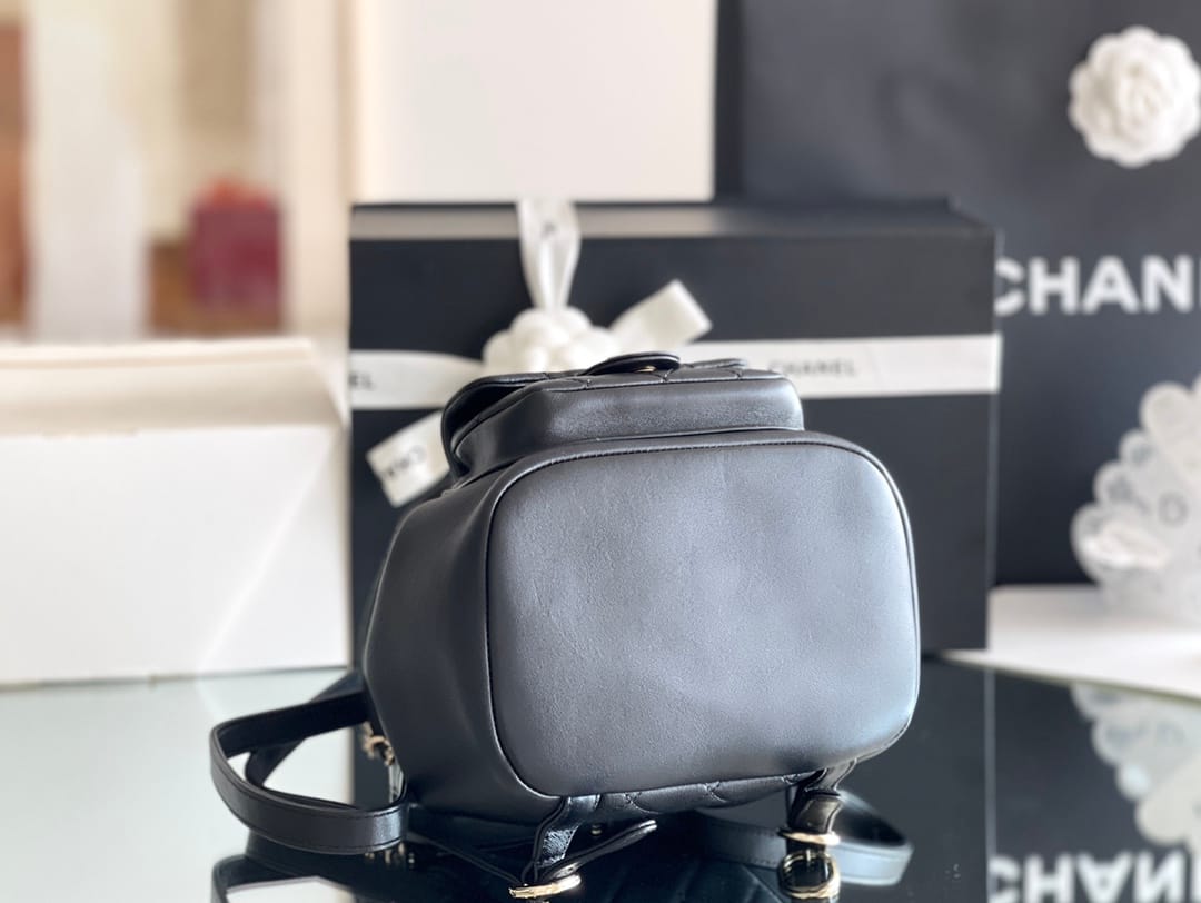 Chanel Duma 25× 22×18cm black-4847