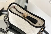 Chanel Gabrielle Hobo Bag 15× 20 × 8 cm V纹BLACK-2675