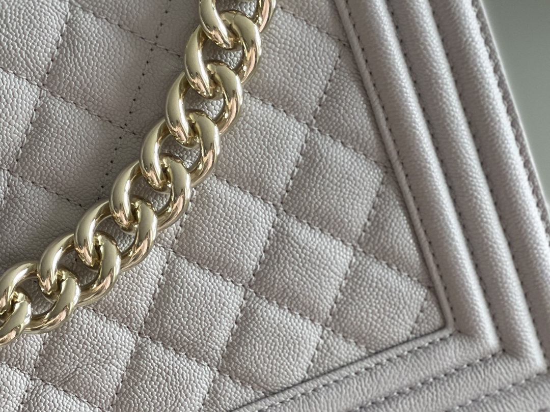 Chanel Leboy-25× 14.5×8cm 冰川灰浅金扣 Chanel Leboy-25× 14.5×8cm 冰川灰浅金扣