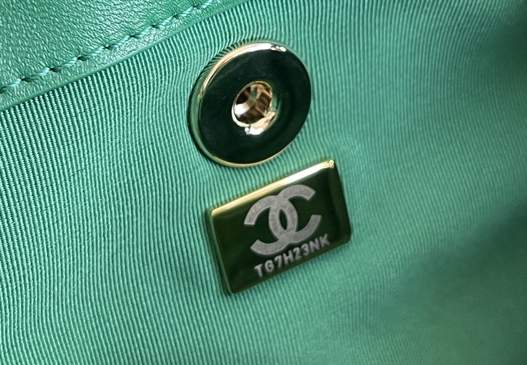 Chanel Duma 18× 18×11cm Green