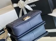 Chanel Leboy-25× 14.5×8cm 湖水绿复古金扣-8838