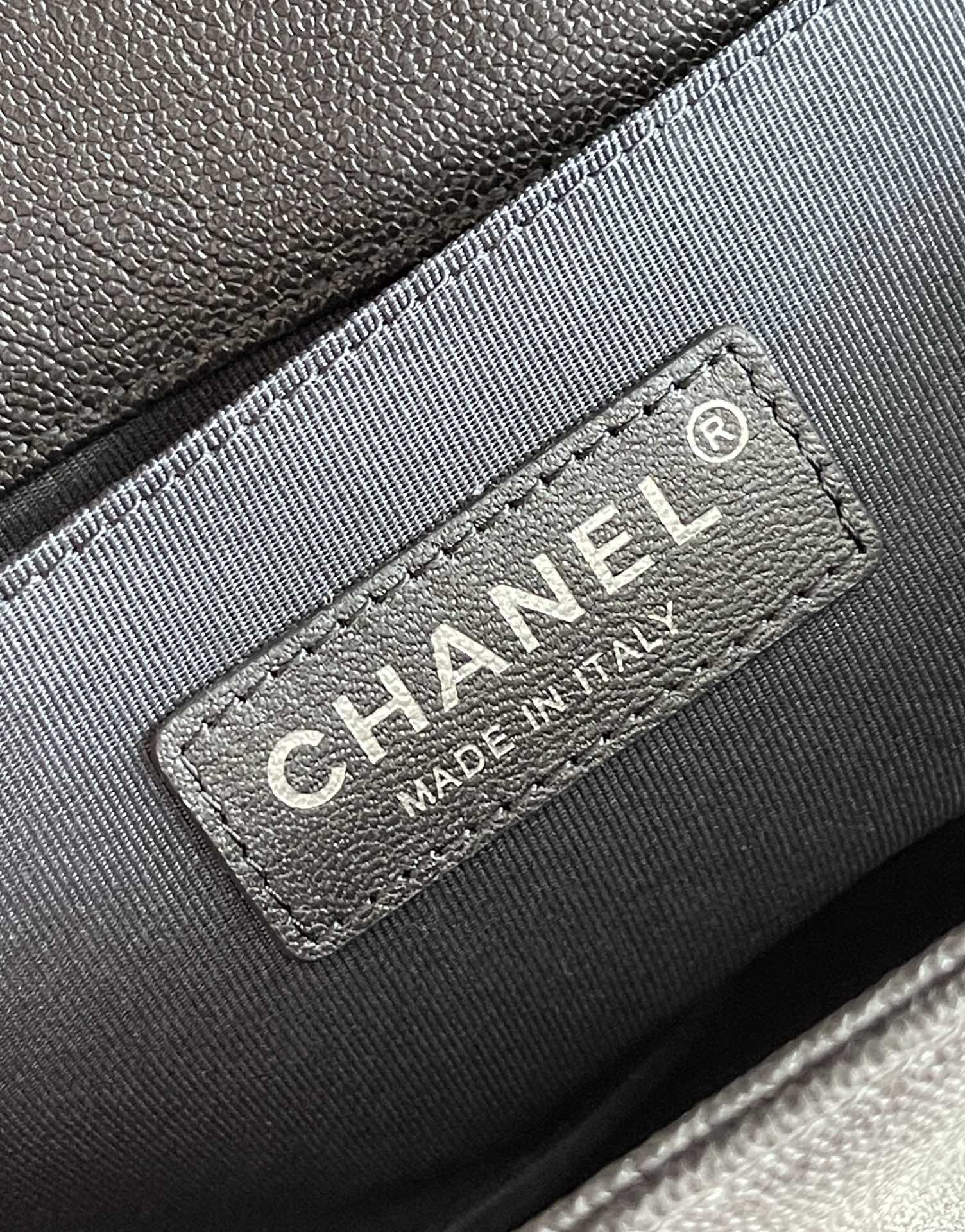 Chanel Leboy-25× 14.5×8cm 炭灰亮银扣 Chanel Leboy-25× 14.5×8cm 炭灰亮银扣