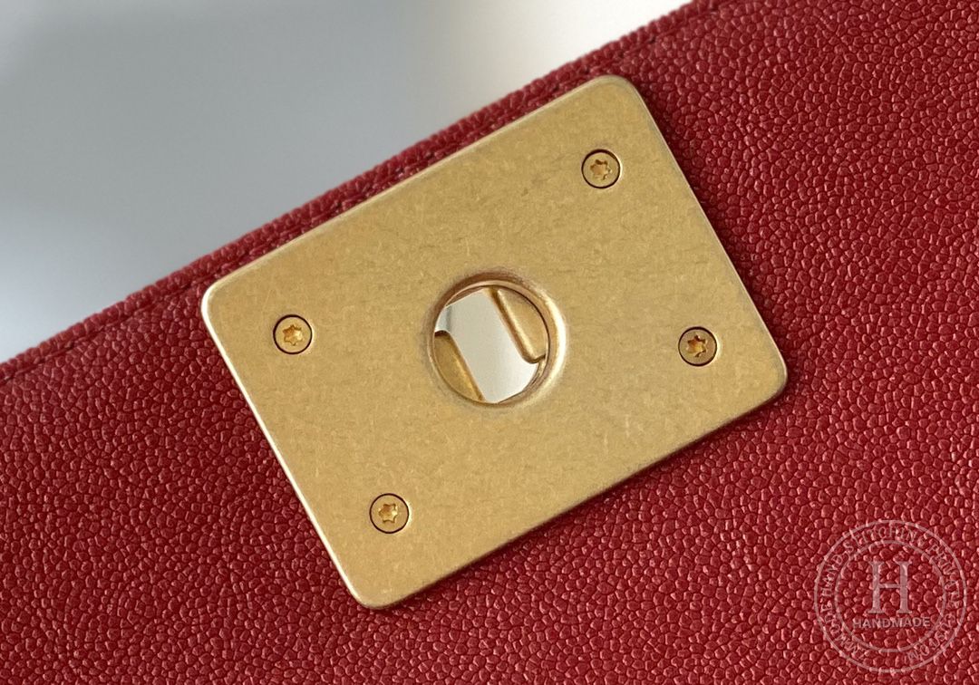 Chanel leboy 20× 12×7 red 24Gold扣 Chanel leboy 20× 12×7 red 24Gold扣