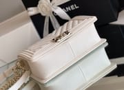 Chanel Leboy-25× 14.5×8cm 午夜蓝浅金扣-7786