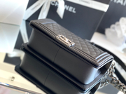 Chanel Leboy-25× 14.5×8cm 杏色砂金扣-9911