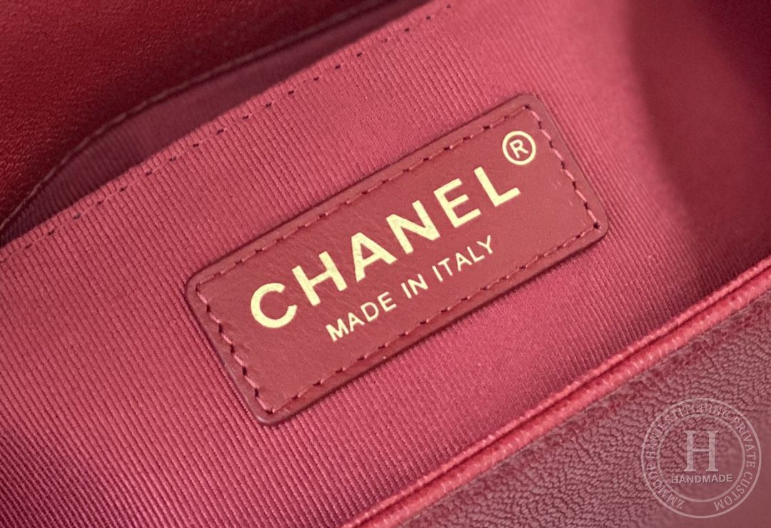 Chanel leboy 20× 12×7 red 24Gold扣 Chanel leboy 20× 12×7 red 24Gold扣