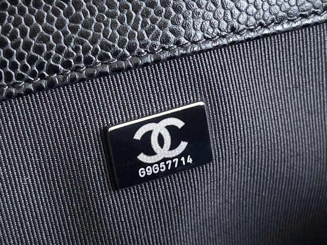 Chanel Leboy-15× 25×9cm  BLACK银扣