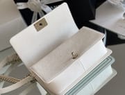 Chanel Leboy-25× 14.5×8cm 午夜蓝浅金扣-7786