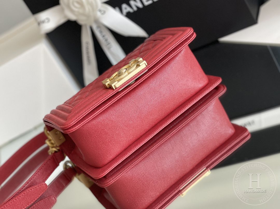 Chanel leboy 20× 12×7 red 24Gold扣 Chanel leboy 20× 12×7 red 24Gold扣