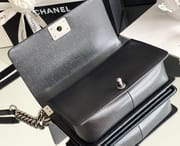 Chanel Leboy-15× 25×9cm  BLACK 砂金扣-4017-4493