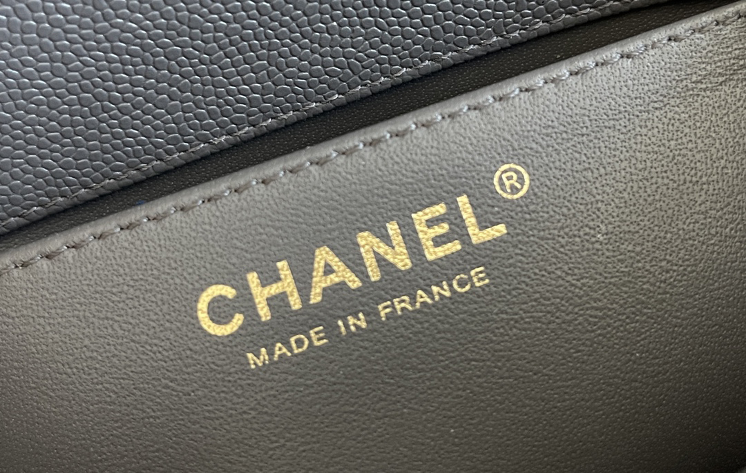 Chanel leboy-18× 13×6cm 水泥灰