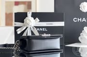 Chanel Leboy-12× 20.5×8.5cm black Gold-4836