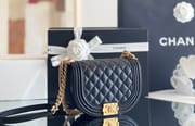 Chanel leboy-18× 13×6cm 水泥灰-1139