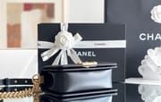 Chanel Leboy-12× 20.5×8.5cm black