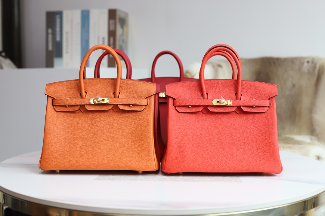 BIRKIN 25 93 ORANGE TOGO GHW