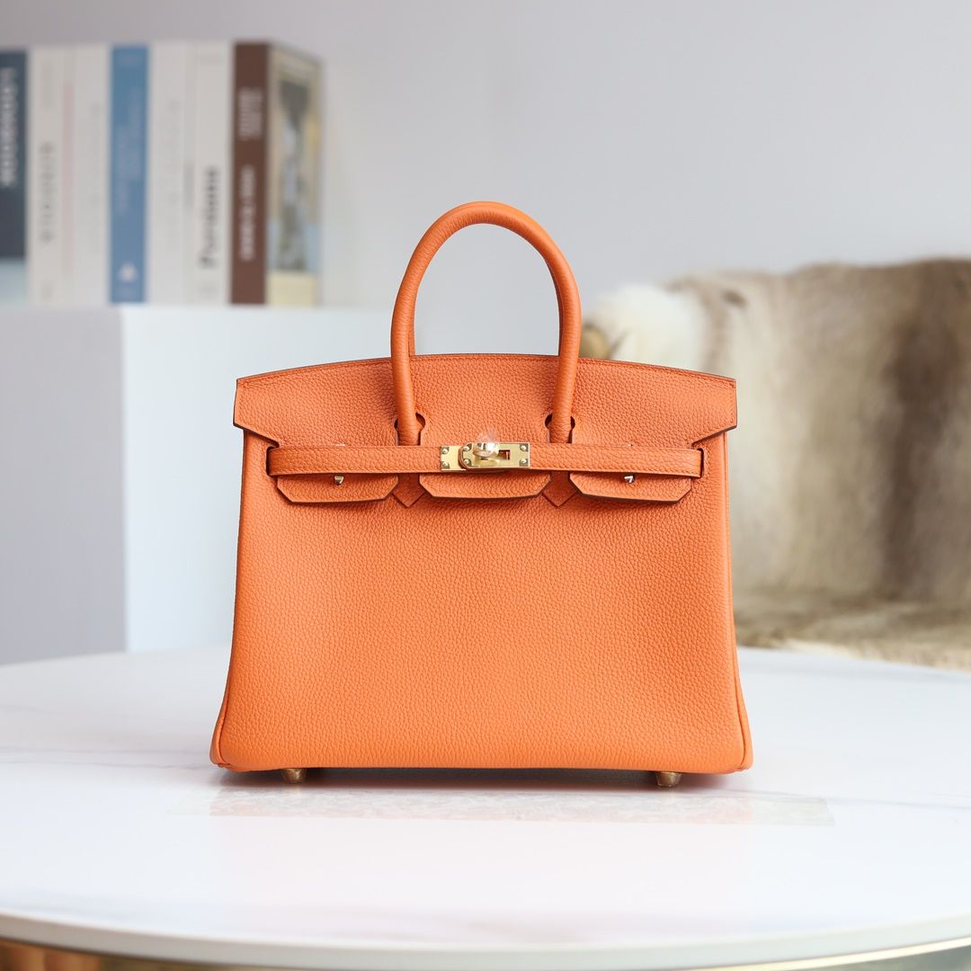 Birkin 25cm Togo 93 Orange Ghw