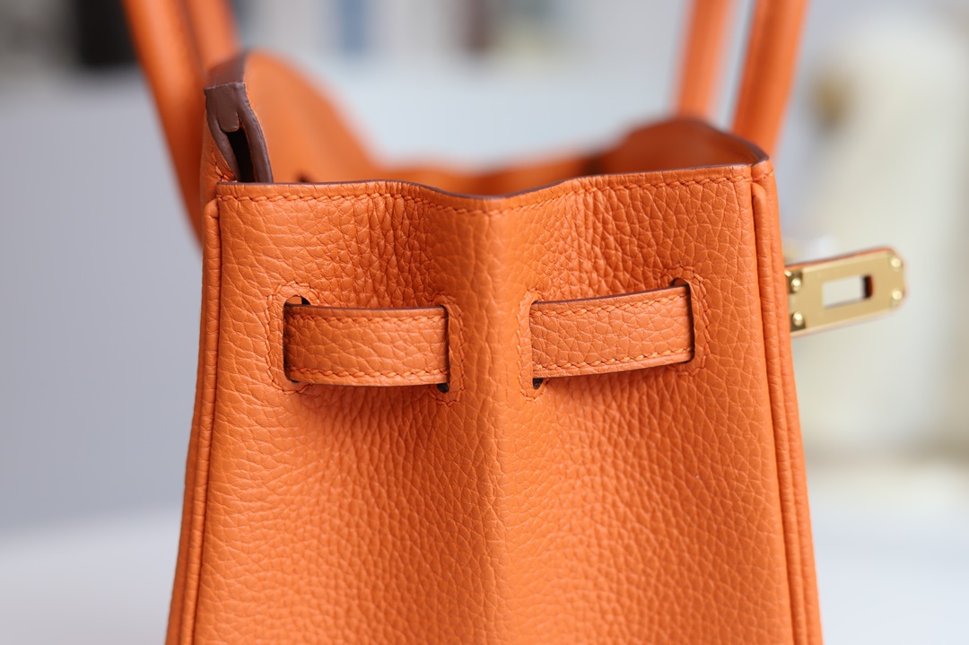 BIRKIN 25 93 ORANGE TOGO GHW