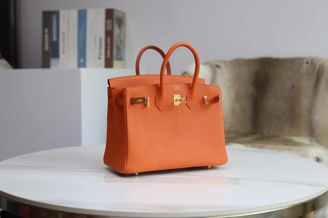 BIRKIN 25 93 ORANGE TOGO GHW