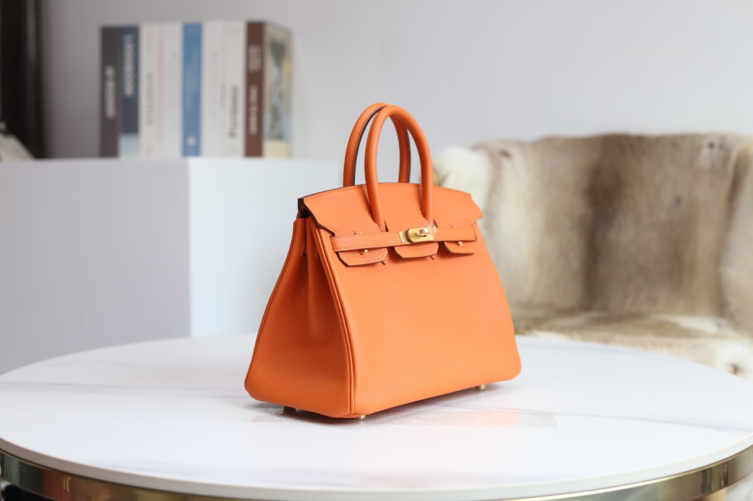 BIRKIN 25 93 ORANGE TOGO GHW