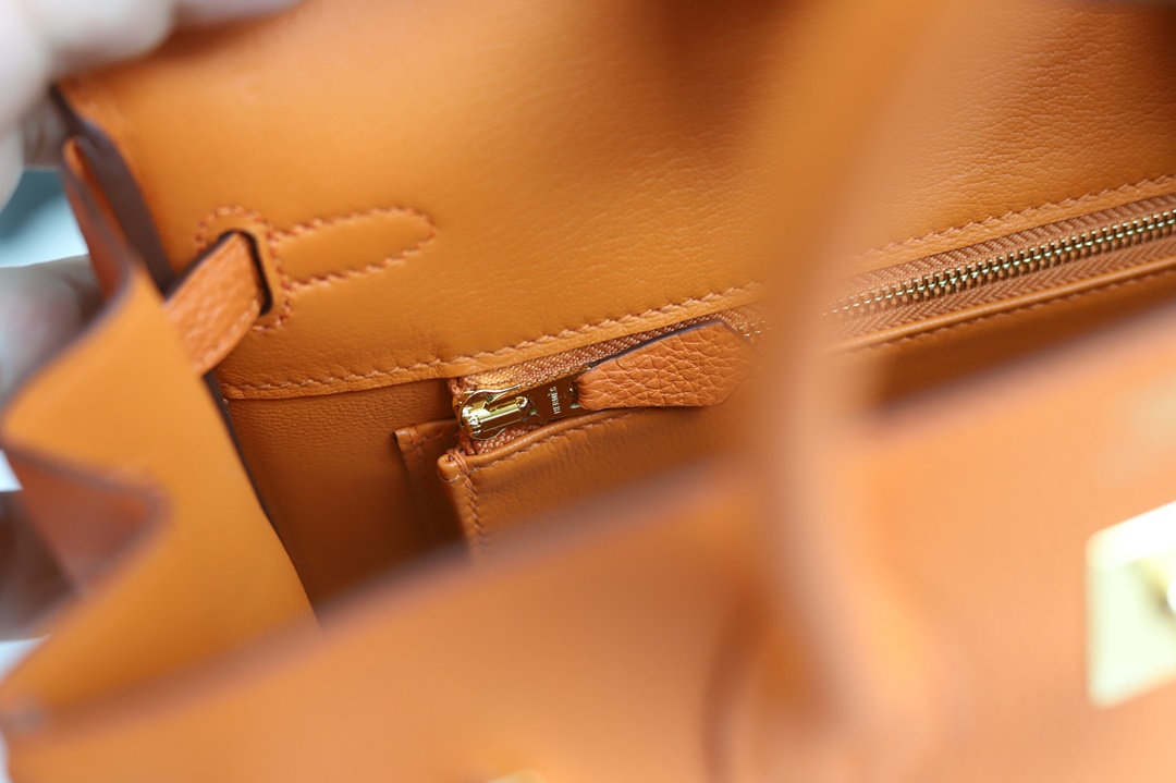 BIRKIN 25 93 ORANGE TOGO GHW