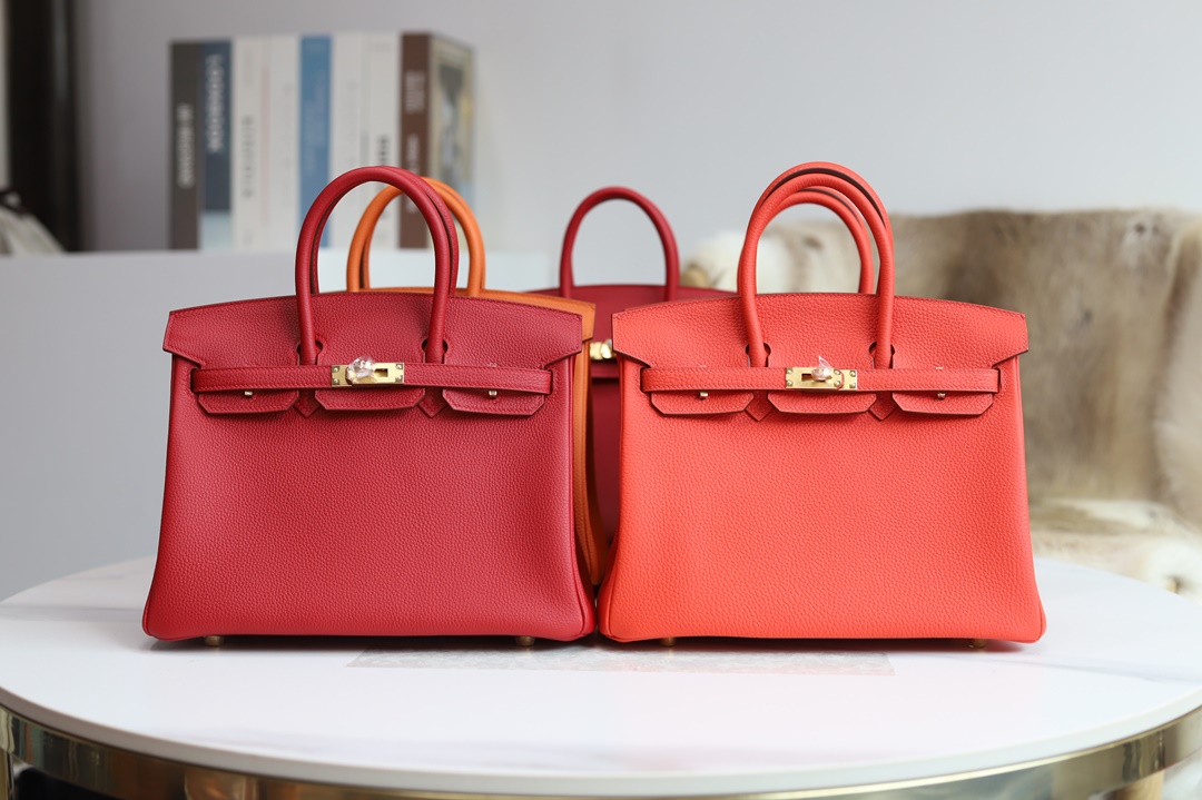 BIRKIN 25 93 ORANGE TOGO GHW