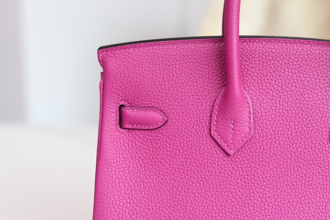 Hermes Birkin 25cm Togo  L3 Rose Poupre GHW