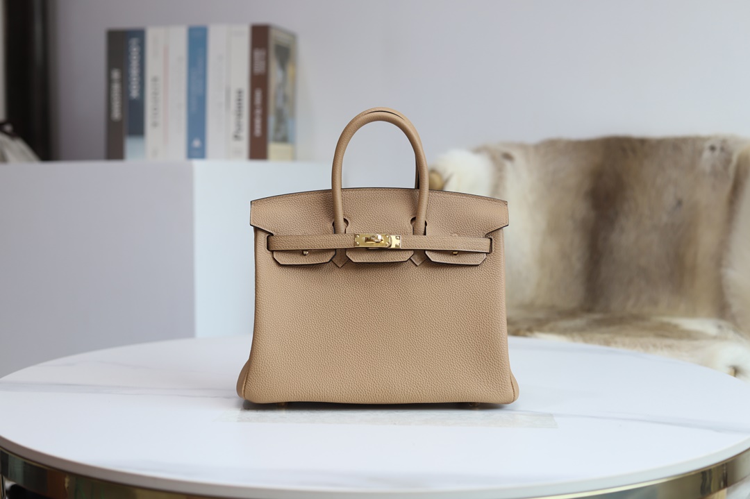 HERMES BIRKIN25 CHAI TOGO GHW/PHW