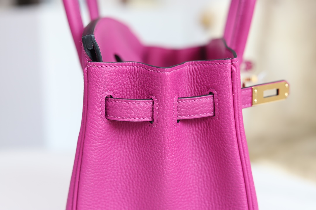 Hermes Birkin 25cm Togo  L3 Rose Poupre GHW