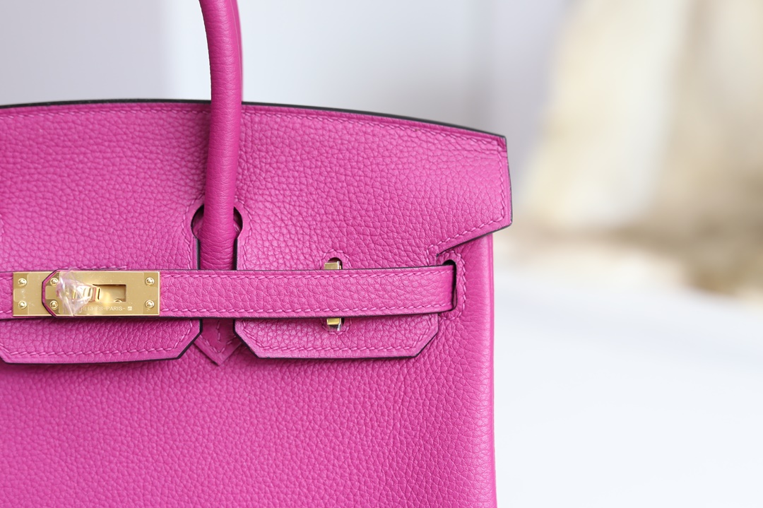 Hermes Birkin 25cm Togo  L3 Rose Poupre GHW