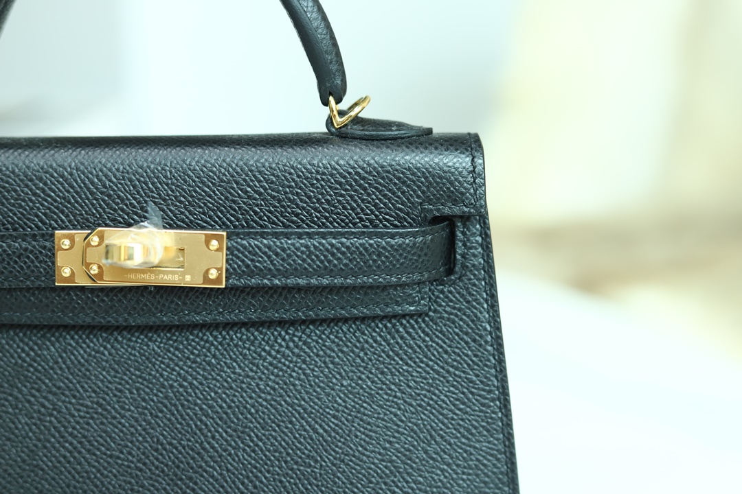 [ STOCK ] MINI KELLY II 89 NOIR GHW