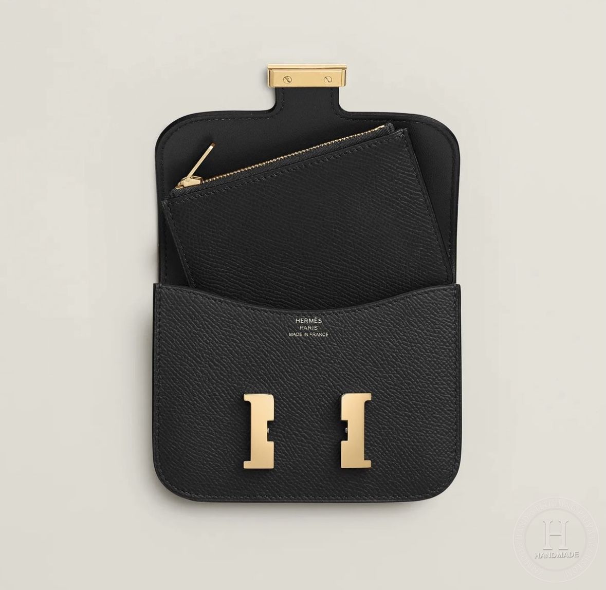 CONSTANCE SLIM WALLET NOIR EPSOM CONSTANCE SLIM WALLET NOIR EPSOM