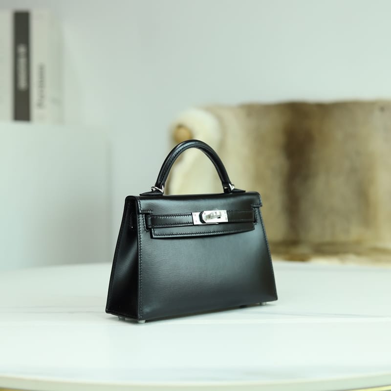 Mini Kelly 20cm Box 89 Noir Phw