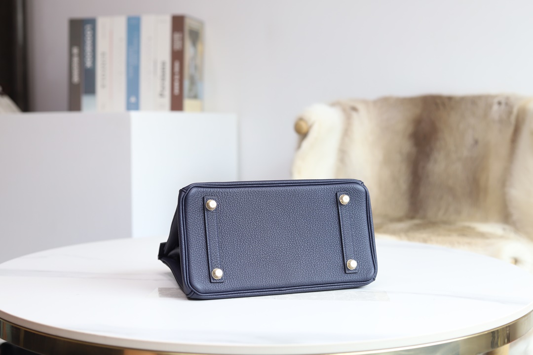 BIRKIN 25CM 2Z BLUE NUIT TOGO