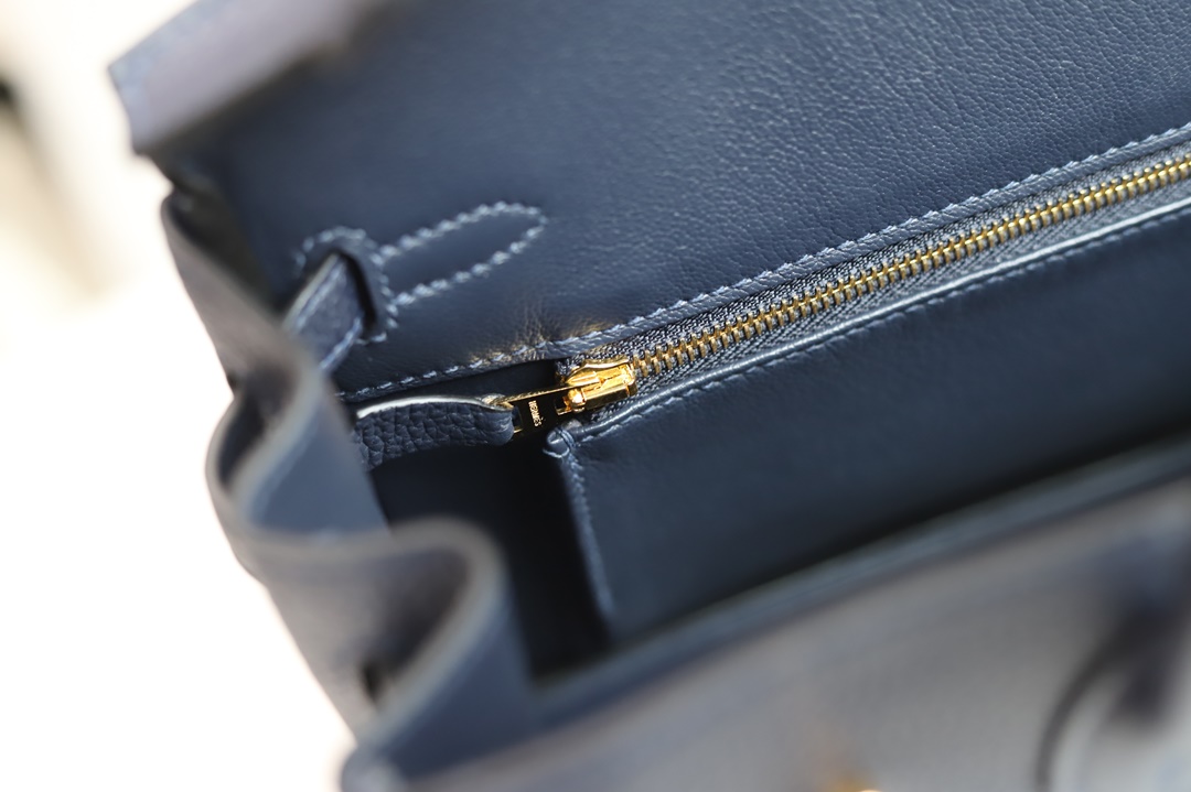 BIRKIN 25CM 2Z BLUE NUIT TOGO