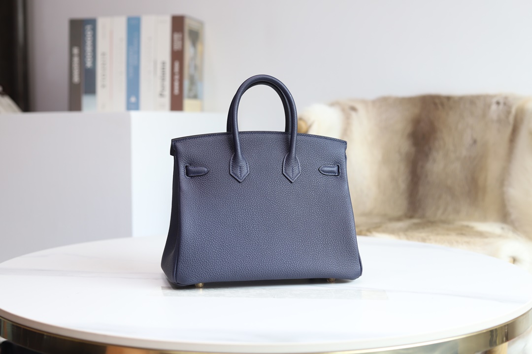 BIRKIN 25CM 2Z BLUE NUIT TOGO