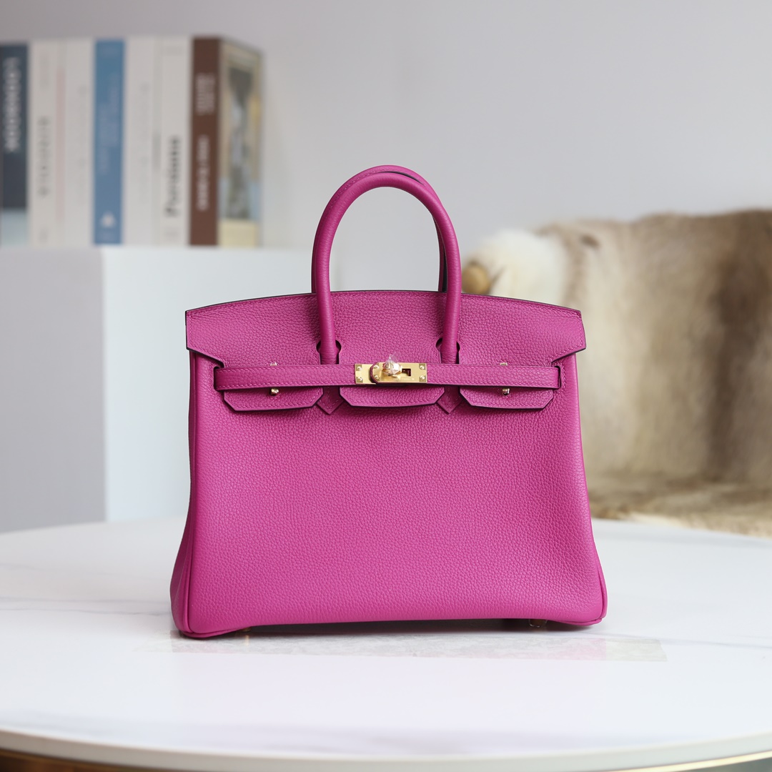BIRKIN 25CM L3  ROSE POUPRETOGO   GHW