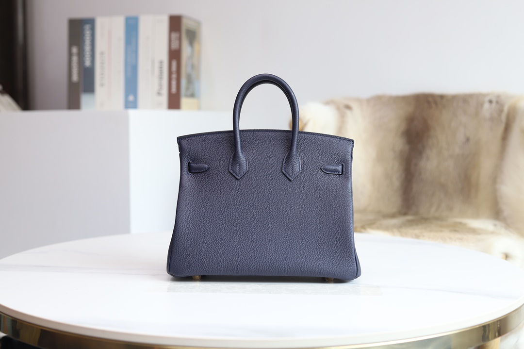 BIRKIN 25CM 2Z BLUE NUIT TOGO