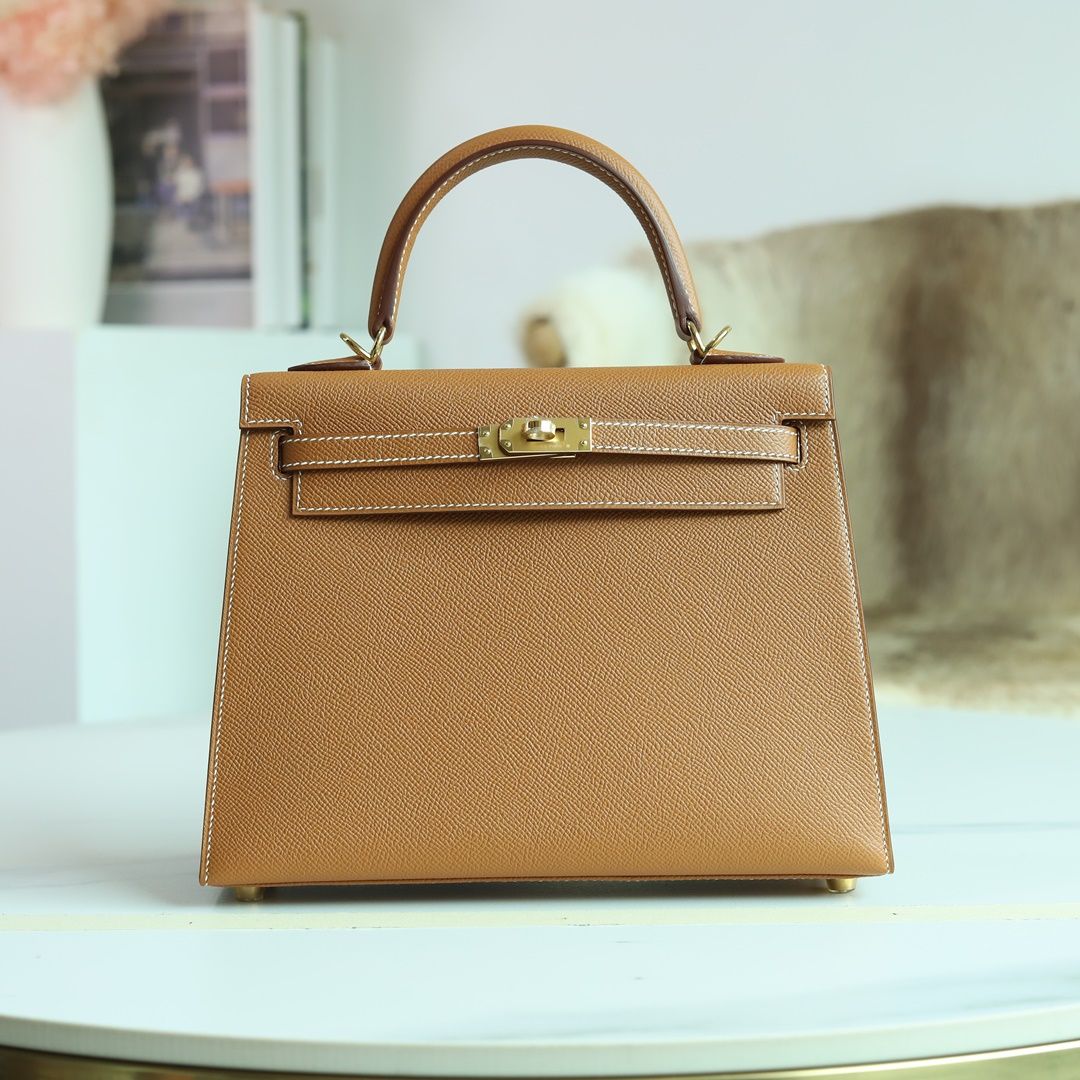 Kelly 25cm Epsom 37 Gold Ghw