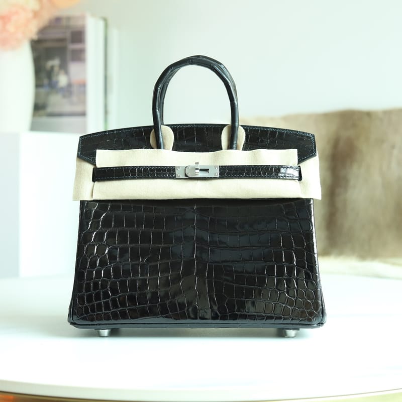 Brikin25 in 89 Noir Shiny Nilo-crocodile with PHW