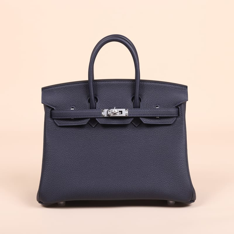 Birkin 25cm Togo 2Z Blue Nuit PHW