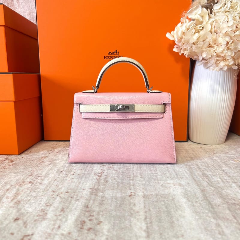 Kelly 20cm Chevre 3Q Rose Sakura/ I2 Nata Phw
