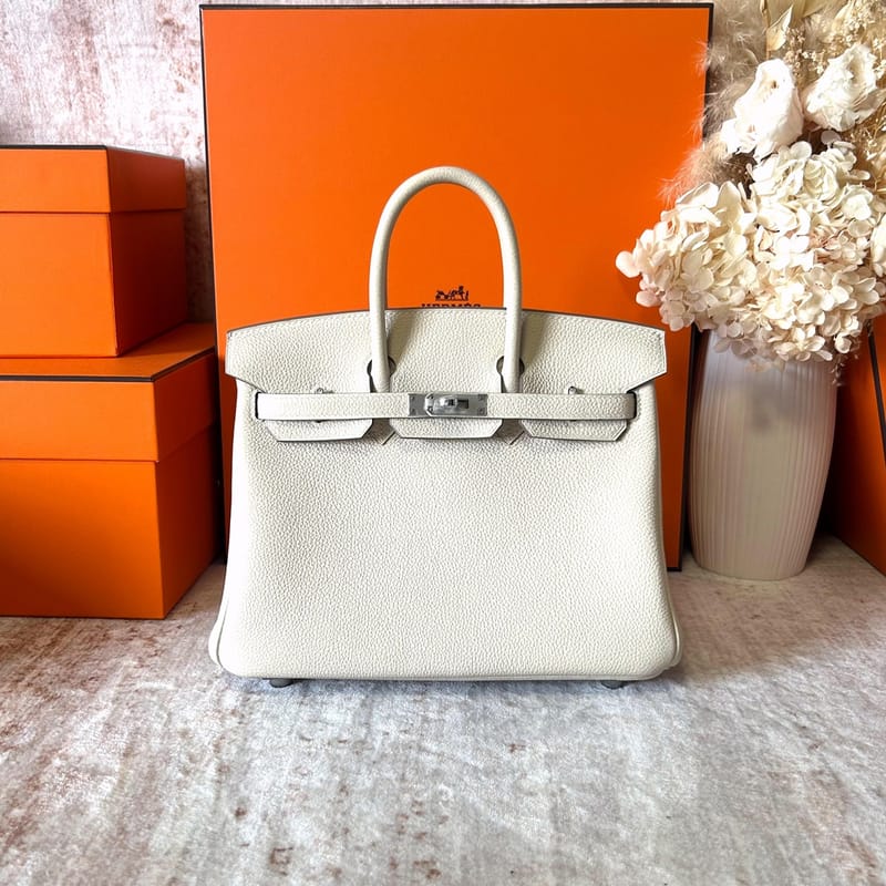 Birkin 25cm Togo 10 Craie Phw