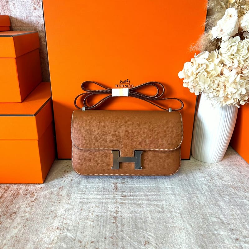 Constance Elan 23cm Epsom 37 Gold Phw