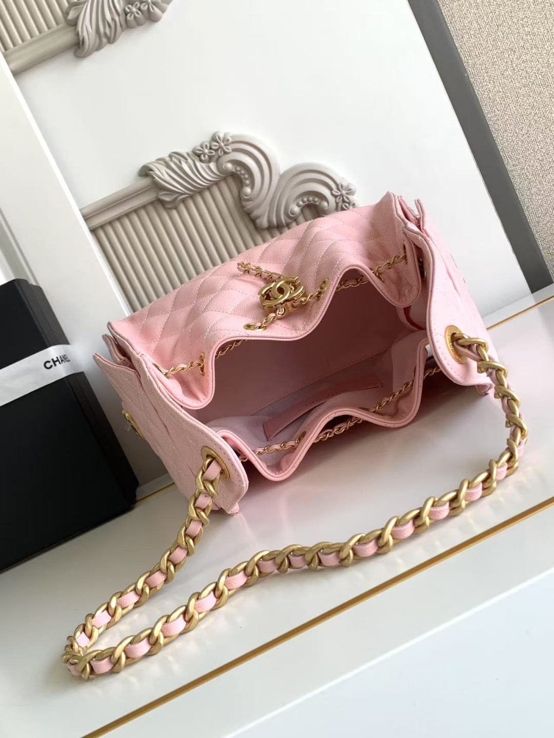 フォルムが可愛い♡25A【CHANEL】シャネル バニティバッグ ヴァニティ スモール CHANEL(シャネル) バッグ・カバン