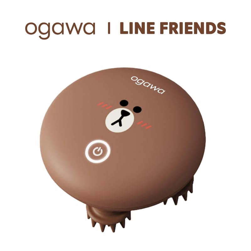 【OGAWA x Line Friends 系列】頭部按摩器