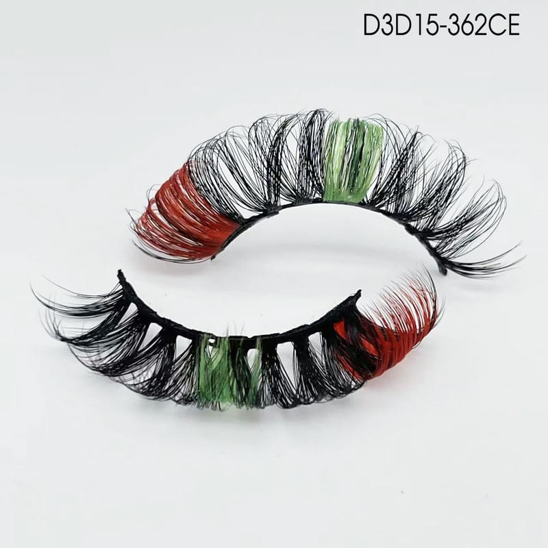 DCE (20mm Russian Colored Faux Mink Lashes)